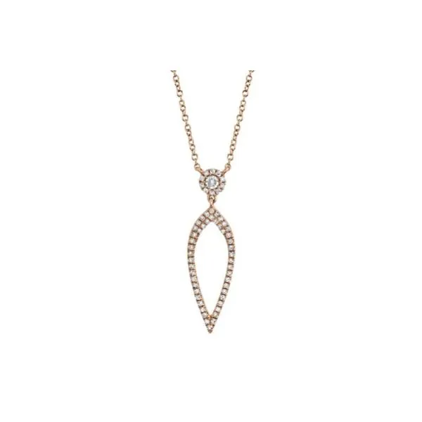14K .20CTW Diamond Necklace Kiefer Jewelers Lutz, FL