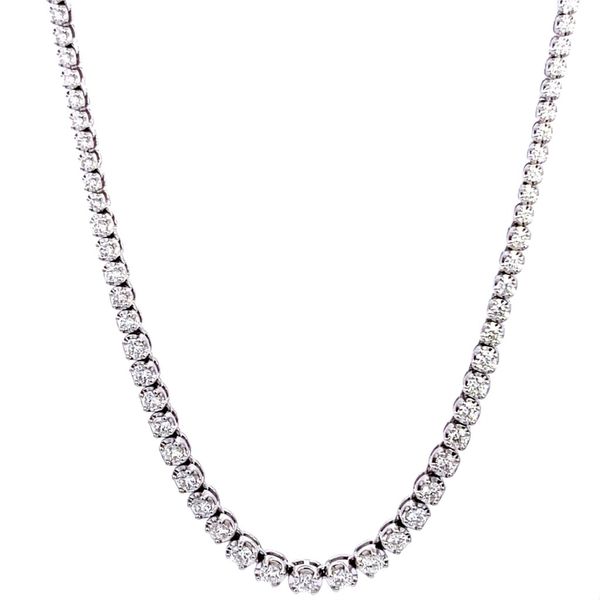 14K 3.30ctw Diamond Bolo Necklace Kiefer Jewelers Lutz, FL