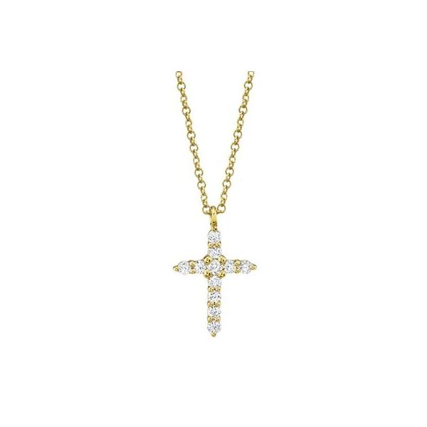 14K Diamond Cross Necklace by Shy Creation Kiefer Jewelers Lutz, FL