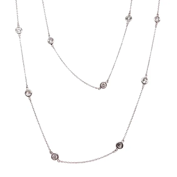 Sterling Silver Diamond 