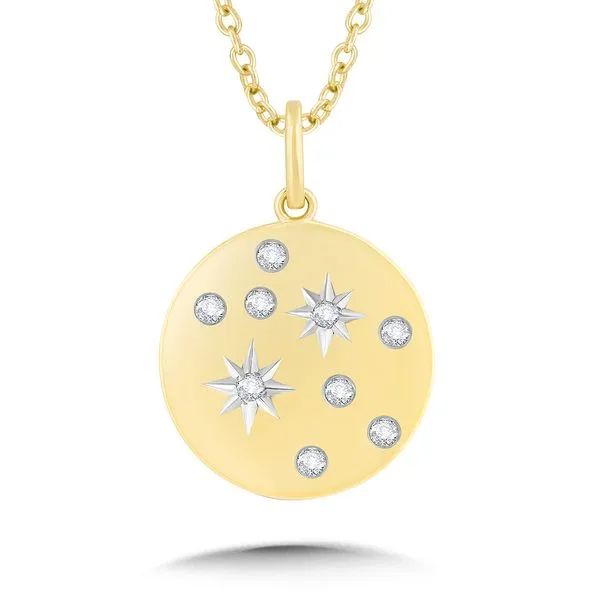 10K Diamond Circle Pendant Kiefer Jewelers Lutz, FL