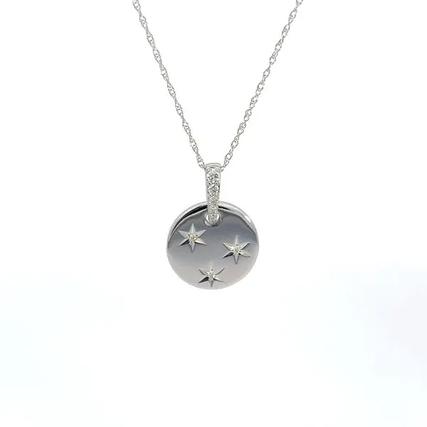 10K Diamond Circle Pendant Kiefer Jewelers Lutz, FL