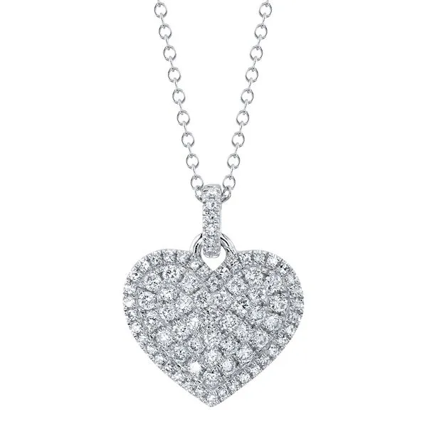 14K Diamond Heart Necklace by Shy Creation Kiefer Jewelers Lutz, FL
