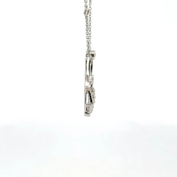 18K Diamond Necklace Image 3 Kiefer Jewelers Lutz, FL