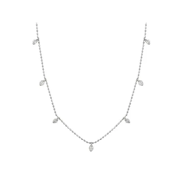 14K Diamond Station Necklace Kiefer Jewelers Lutz, FL