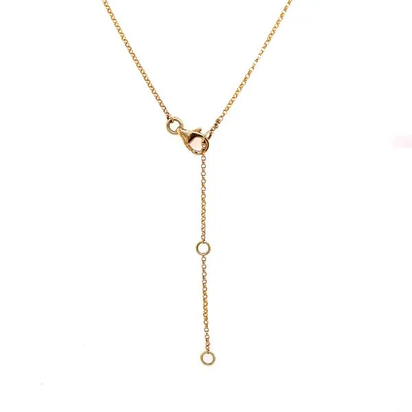 Diamond Triple Tear Drop Necklace Image 3 Kiefer Jewelers Lutz, FL