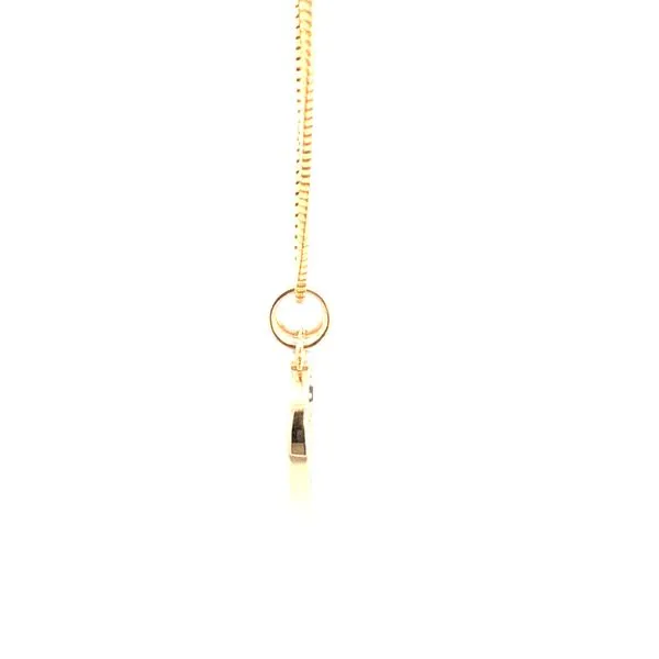 14K Black & White Diamond 