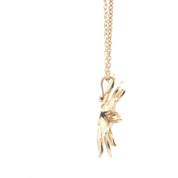 Roberto Coin 18KY Diamond Margherita Necklace Image 3 Kiefer Jewelers Lutz, FL