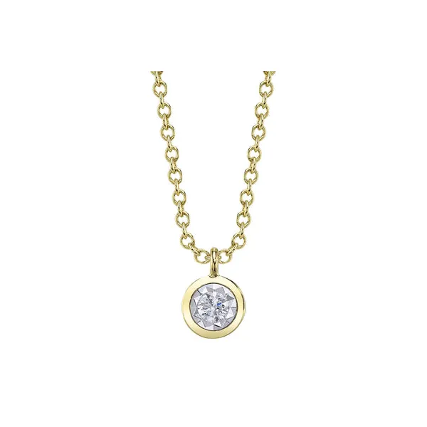 14KY Diamond Bezel Set 