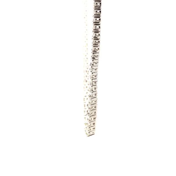 14KW 8CTW Diamond Riviera Necklace Image 4 Kiefer Jewelers Lutz, FL