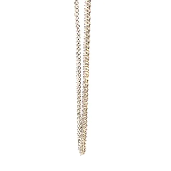 14KW 5.75CTW Diamond Tennis Necklace Image 4 Kiefer Jewelers Lutz, FL