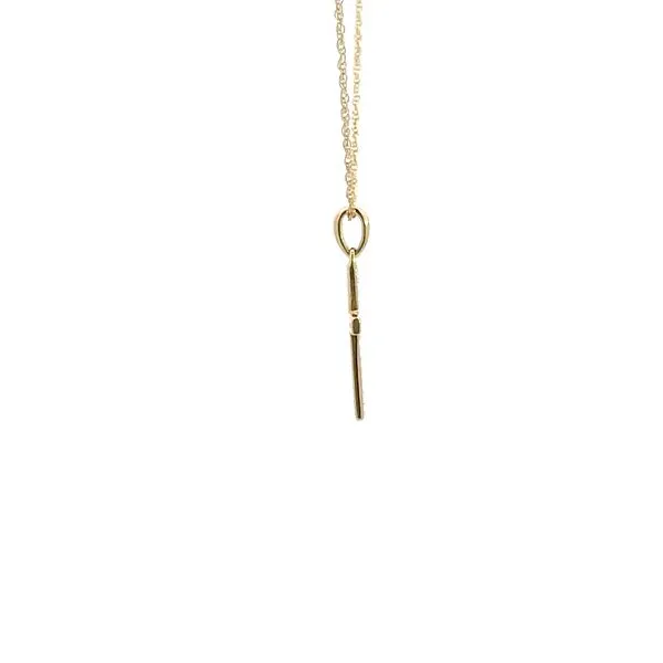 14K Diamond Cross Necklace Image 2 Kiefer Jewelers Lutz, FL