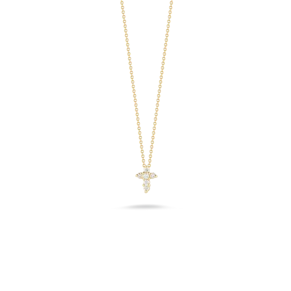 18KY Diamond Cross Necklace Kiefer Jewelers Lutz, FL
