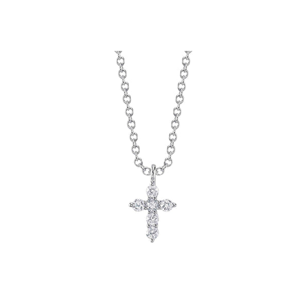 14KW Diamond Cross Pendant by Shy Creation Kiefer Jewelers Lutz, FL