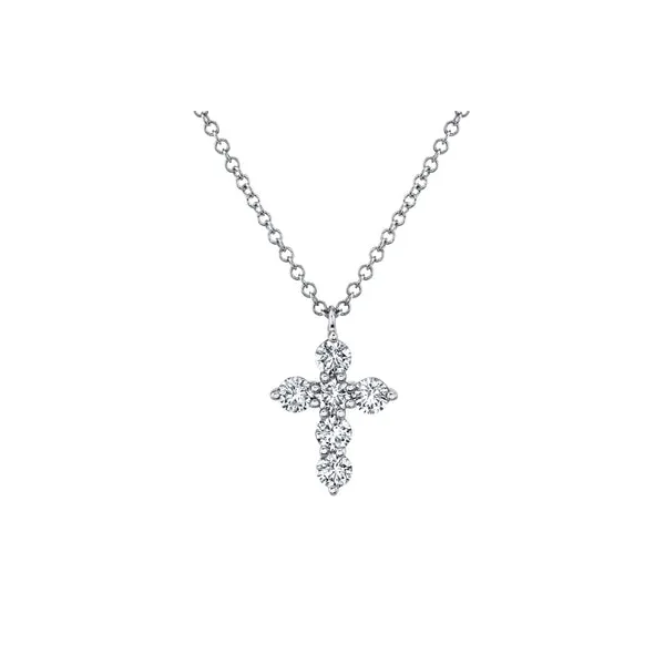 14KW Diamond Cross Pendant by Shy Creation Kiefer Jewelers Lutz, FL