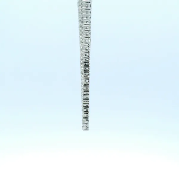 14KW Diamond Tennis Necklace Image 4 Kiefer Jewelers Lutz, FL