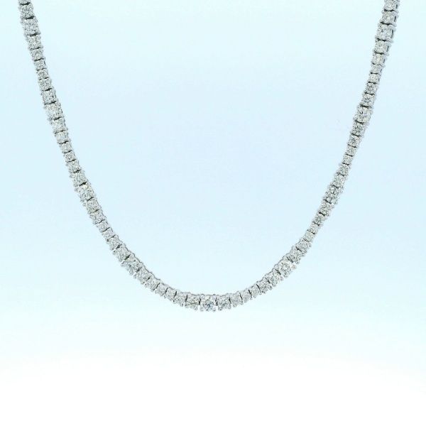 14KW Diamond Tennis Necklace Kiefer Jewelers Lutz, FL