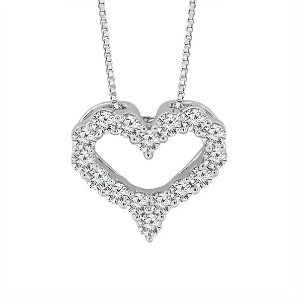10KW Diamond Heart Pendant Kiefer Jewelers Lutz, FL