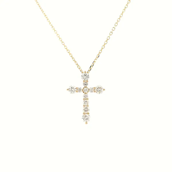 14KY Diamond Cross Pendant Kiefer Jewelers Lutz, FL