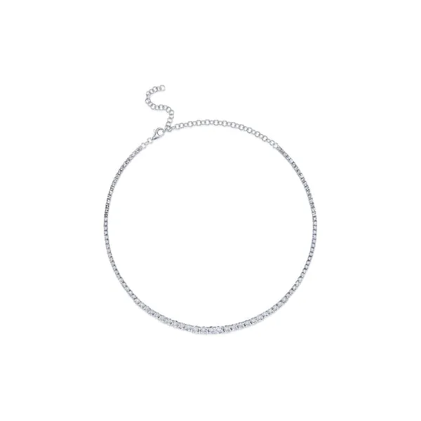 14KW Diamond Tennis Necklace by Shy Creation Kiefer Jewelers Lutz, FL