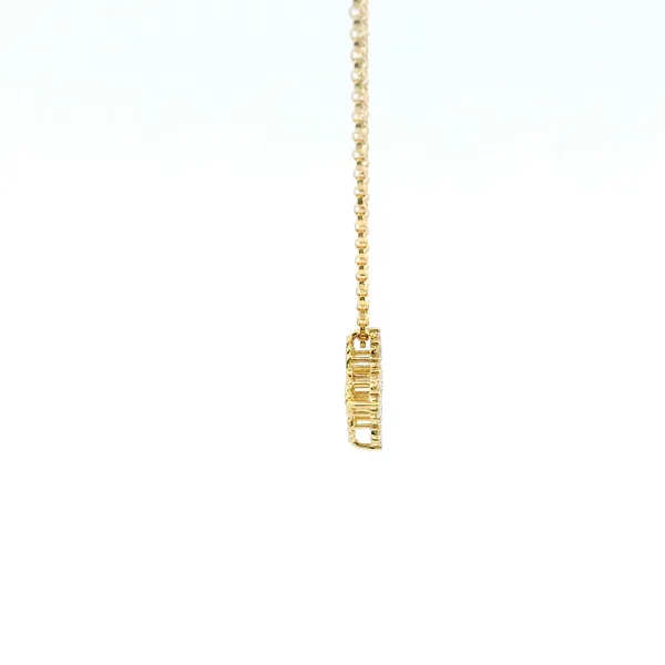 18KY Venetian Princess Small Diamond Necklace by Roberto Coin Image 3 Kiefer Jewelers Lutz, FL