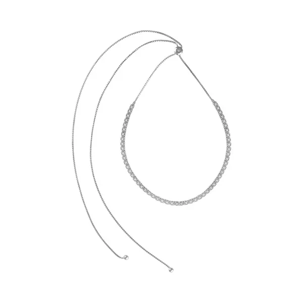14KW 3.3CTW Diamond Bolo Necklace Kiefer Jewelers Lutz, FL