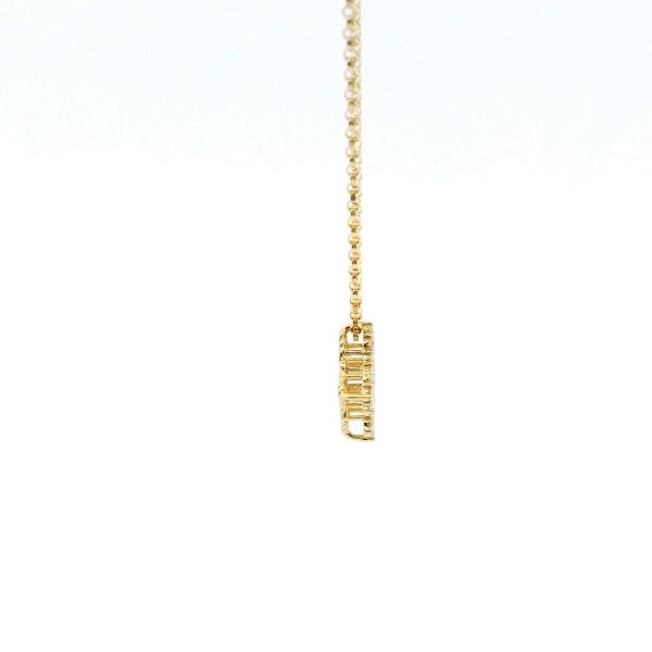 18KY Venetian Princess Small Diamond Necklace by Roberto Coin Image 3 Kiefer Jewelers Lutz, FL