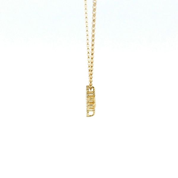 18KY Venetian Princess Small Diamond Necklace by Roberto Coin Image 4 Kiefer Jewelers Lutz, FL