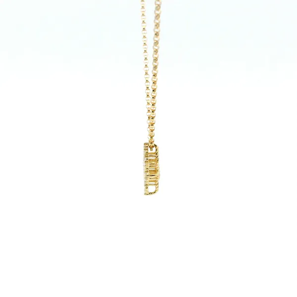 18KY Venetian Princess Small Diamond Necklace by Roberto Coin Image 4 Kiefer Jewelers Lutz, FL