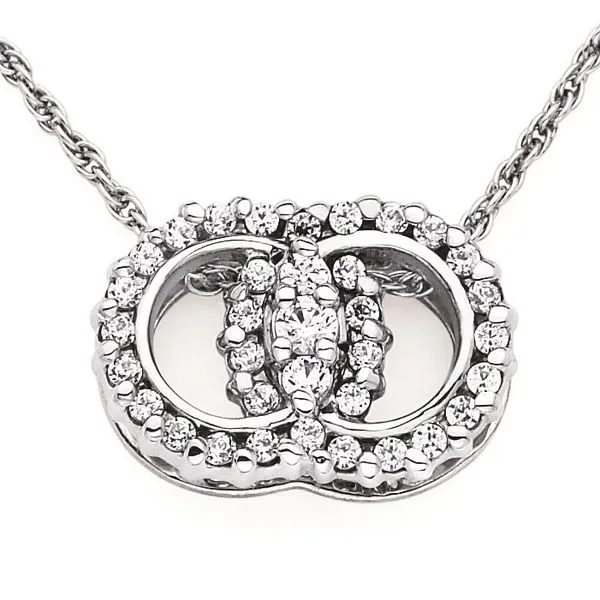 .50ctw Diamond Marriage Symbol Necklace Kiefer Jewelers Lutz, FL