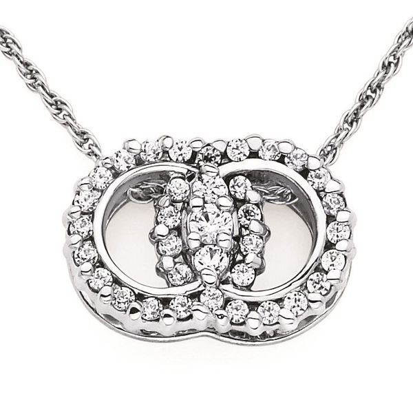 .50ctw Diamond Marriage Symbol Necklace Kiefer Jewelers Lutz, FL