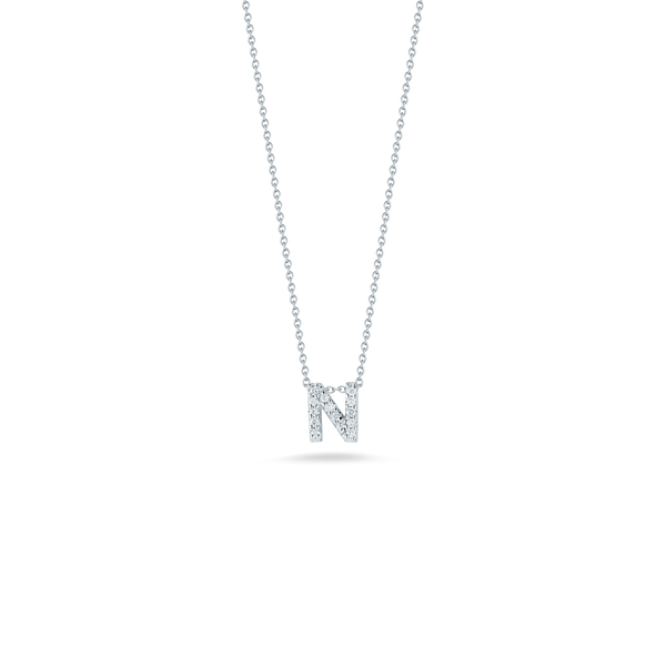 Roberto Coin 18KW Letter 