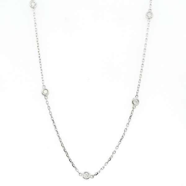 14KW 0.50CTW Diamond By the Yard Necklace Kiefer Jewelers Lutz, FL