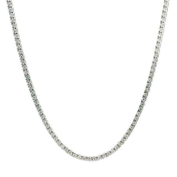 14KW 2.25CTW Diamond Slim Tennis Necklace Kiefer Jewelers Lutz, FL
