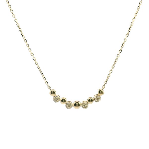 10KY 0.06CTW Diamond Bar Necklace Kiefer Jewelers Lutz, FL