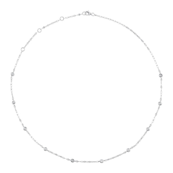 14KW .20CTW Diamonds By The Yard Necklace by Shy Creation Kiefer Jewelers Lutz, FL