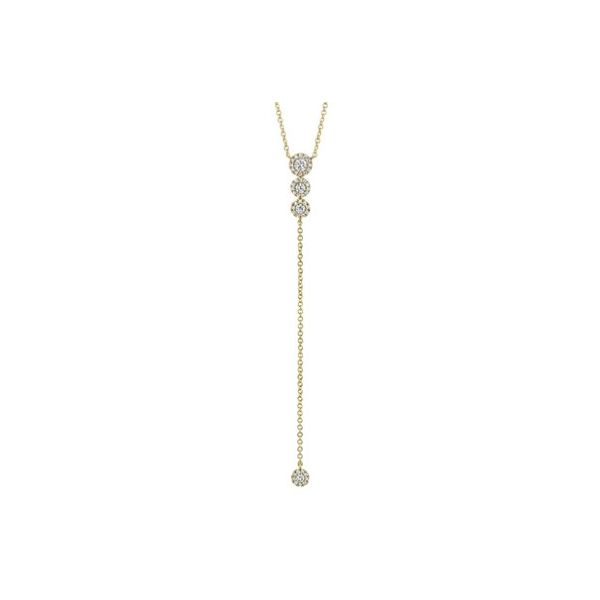 14KY Diamond Lariat Necklace  by Shy Creation Kiefer Jewelers Lutz, FL