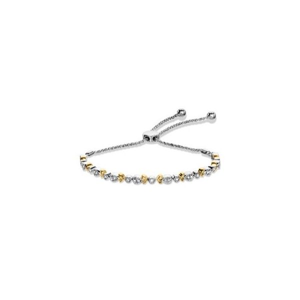 Two-Tone Diamond Bolo Bracelet Kiefer Jewelers Lutz, FL