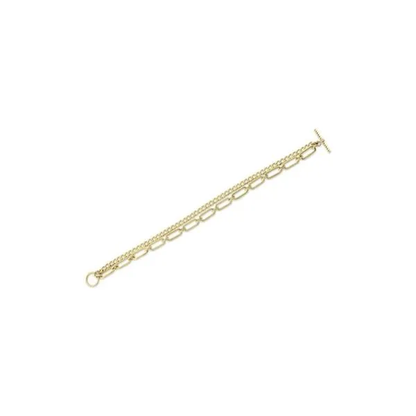 14K Diamond Paperclip Link Bracelet by Shy Creations Kiefer Jewelers Lutz, FL