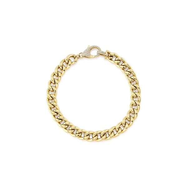14K Diamond Link Bracelet by Shy Creation Kiefer Jewelers Lutz, FL