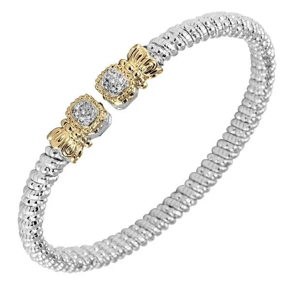 Vahan Sterling Silver & 14K Diamond Bracelet Kiefer Jewelers Lutz, FL