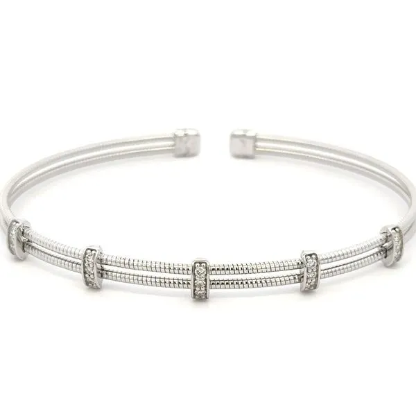 14K Diamond Bangle Bracelet Kiefer Jewelers Lutz, FL