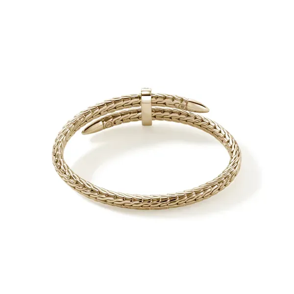 John Hardy 14K Diamond Spear Bracelet Image 5 Kiefer Jewelers Lutz, FL
