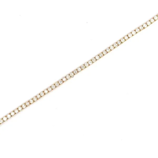 14KY 1CTW Diamond Tennis Bracelet Image 4 Kiefer Jewelers Lutz, FL