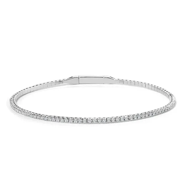 14KW Diamond Flexi Bangle Bracelet Kiefer Jewelers Lutz, FL