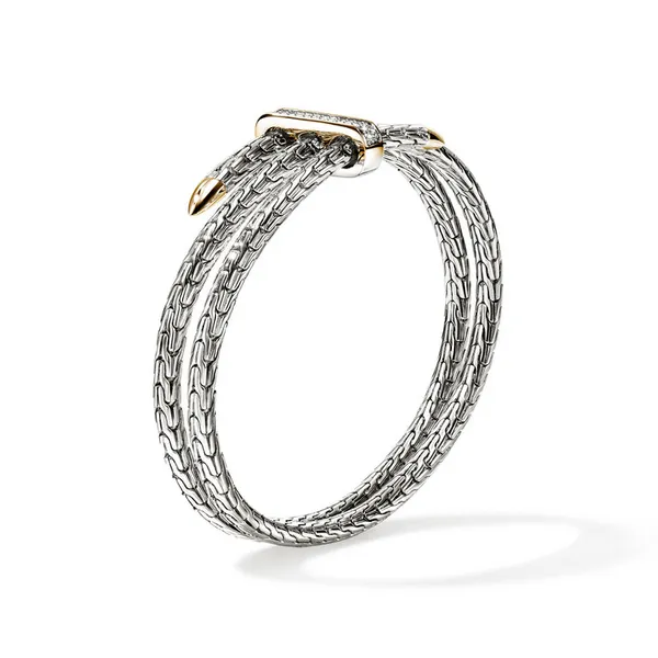 John Hardy SS/14KY Spear Triple Flex Cuff, Slim Image 3 Kiefer Jewelers Lutz, FL