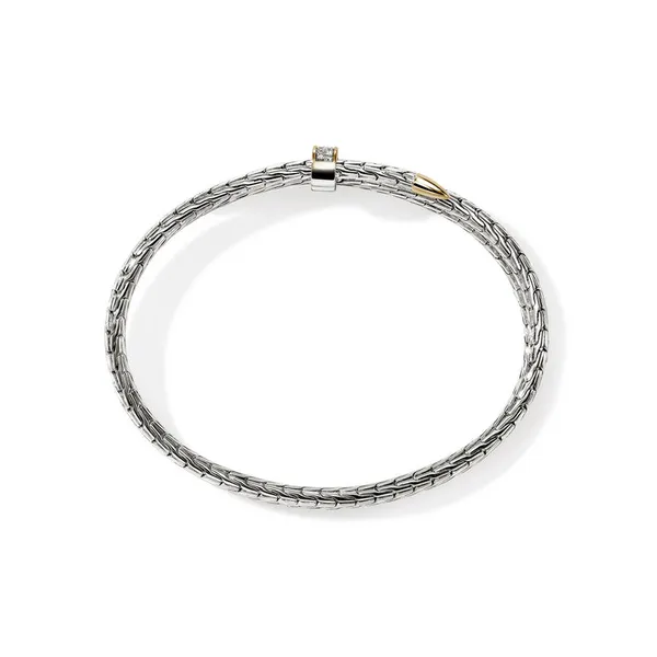John Hardy SS/14KY Spear Triple Flex Cuff, Slim Image 5 Kiefer Jewelers Lutz, FL
