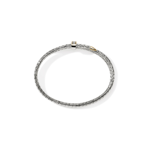 John Hardy SS/14KY Spear Triple Flex Cuff, Slim Image 5 Kiefer Jewelers Lutz, FL