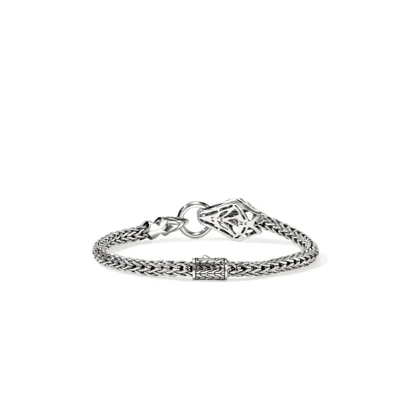 SS Diamond and Sapphire Naga Bracelet by John Hardy Image 4 Kiefer Jewelers Lutz, FL