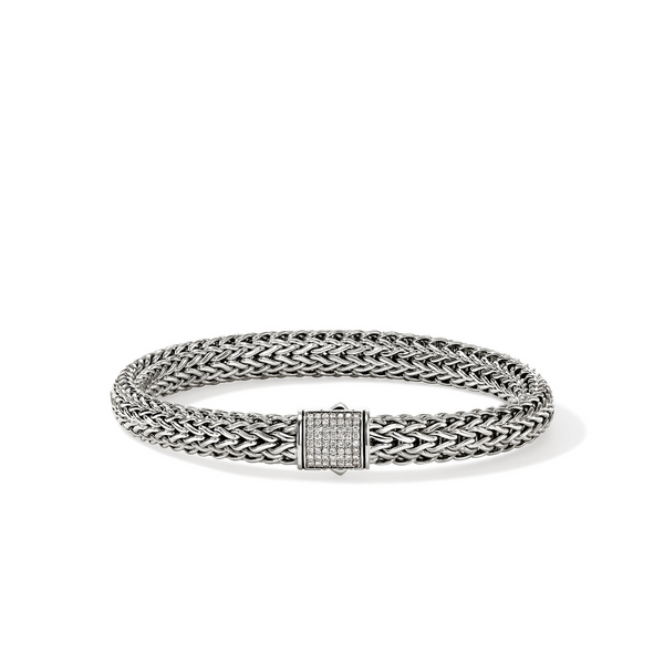 SS Diamond Pave Icon Bracelet by John Hardy Kiefer Jewelers Lutz, FL